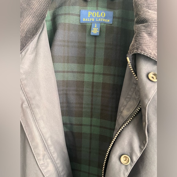 Men’s large navy Polo Ralph Lauren rain jacket - Picture 4 of 5